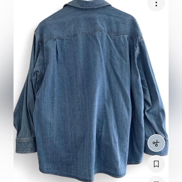 Jenni Kayne Parker Denim Button-Down Shirt - Picture 4 of 4